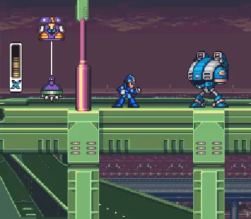 Mega Man X (USA) (Rev 1) screen shot game playing